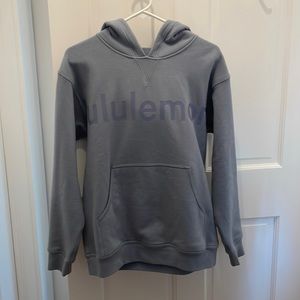 Light blue/grey Lululemon hoodie. Brand New never worn.